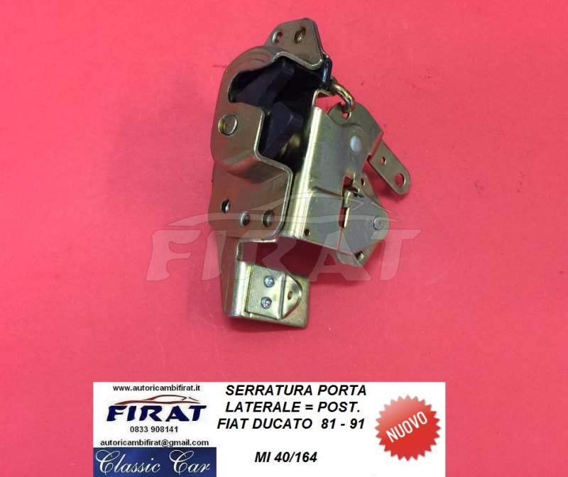 SERRATURA PORTA FIAT DUCATO 81 - 91 LAT.=POST. (40/164)